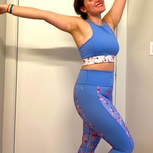 Limited edition Fabletics Leggings and Bra